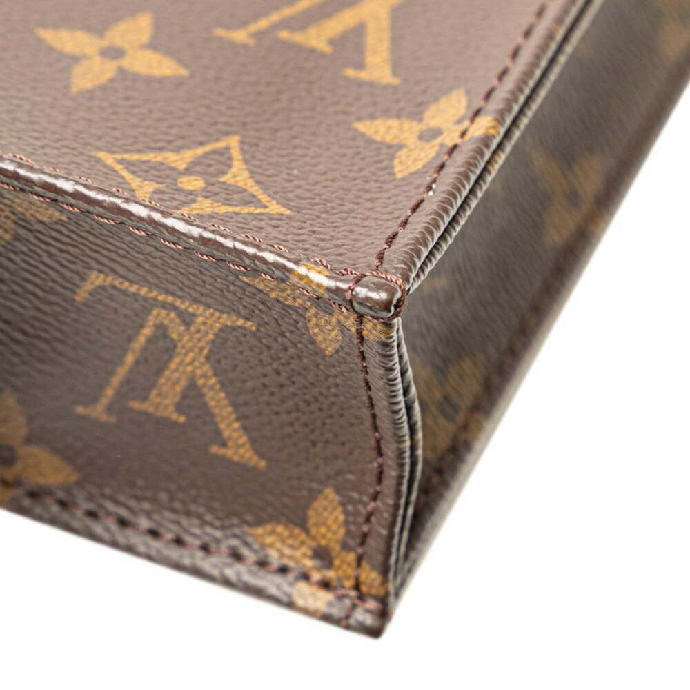 LOUIS VUITTON Brown Monogram Leather Shoulder Bag - Picture 5 of 10
